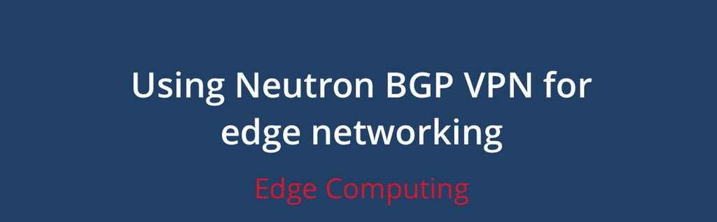CiscoCloud's tweet photo. Happening now in room 205-207 - Using Neutron BGP #VPN for #EdgeComputing #Networking with @lan_wan_ian @CloudSeb and @HareeshPc. #ServiceProvder #WAN #OpenStack #OpenStackStummit https://t.co/gmLKKdQaqj