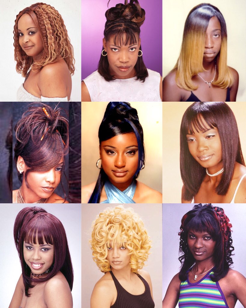 A Look Back At The Hairstyles Of Black Women In The 90s