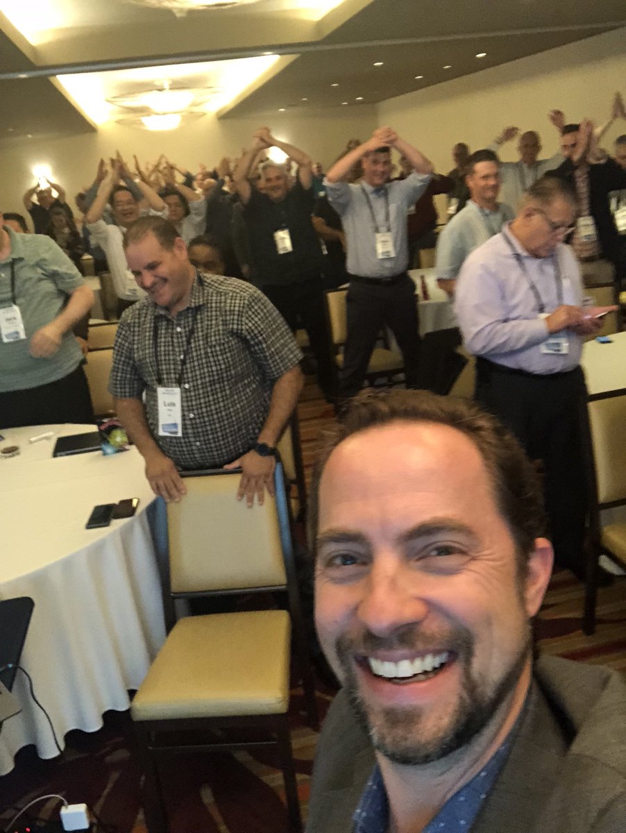 armandrab's tweet photo. Thanks for having fun learning about @HTNG, IoT and Emerging Technologies with me @armandrab #MEXP - https://t.co/uTXed0xeKm https://t.co/gZQ80A5iOn