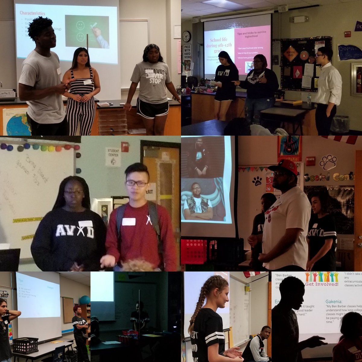 TimberviewAVID's tweet photo. Thank you @huskyproud for inviting our AVID Seniors to speak at College and Career Day! So much fun talking to #PreViewers about how to get to and through college! @MISD2College #CollegeBound #Scholars https://t.co/nKEsFs8FfE