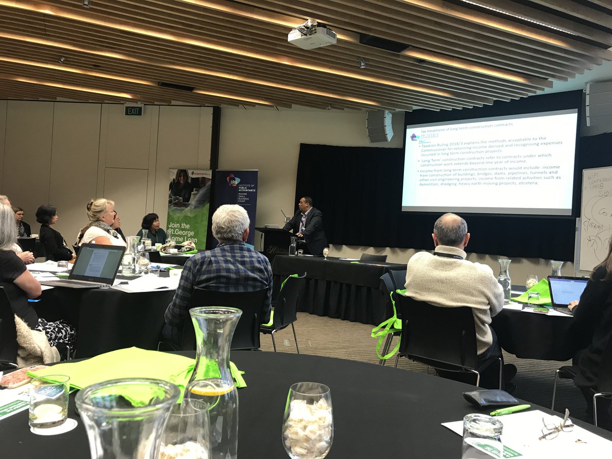 cradle1's tweet image. Attending IPA Tax Retreat Queenstown. Peter Adams presenting updates!