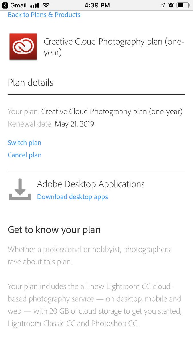 Cassaleenie's tweet photo. @AdobeCare I don’t see an option to download classic. https://t.co/YwyFacZnVf