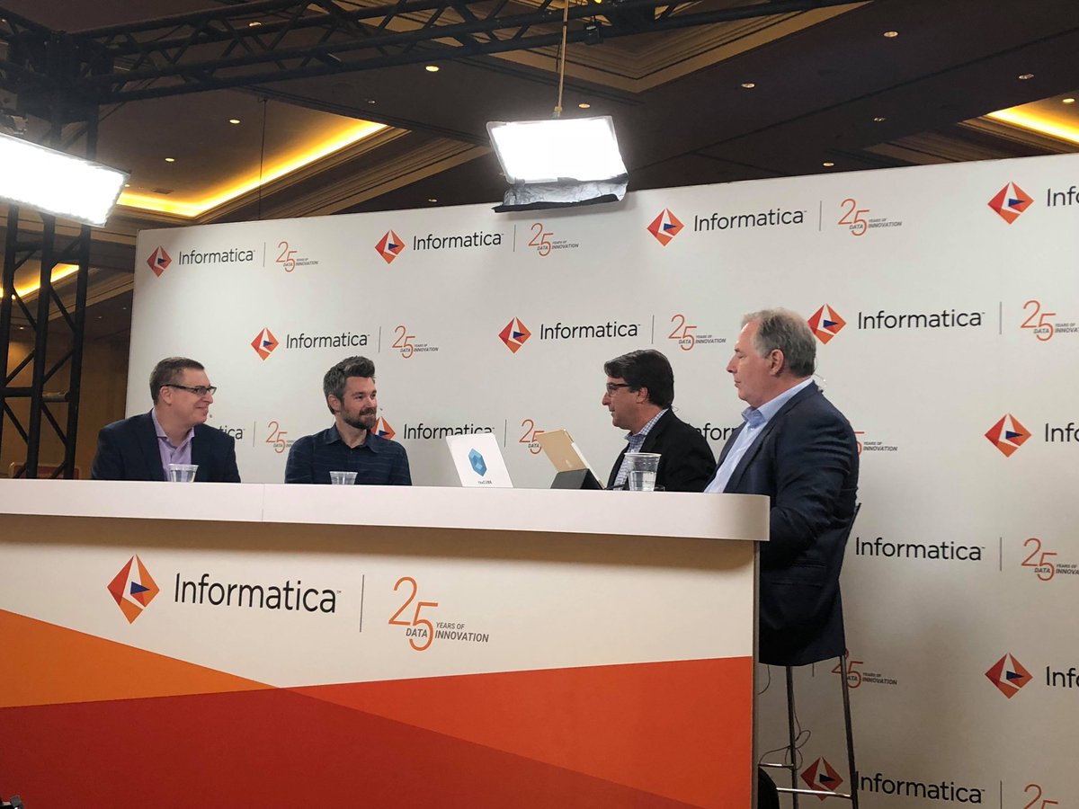 AzureSQLDW's tweet image. @thisisjohnmac talking about partnership between #Azure #SQLDW  and @Informatica  at #INFA18