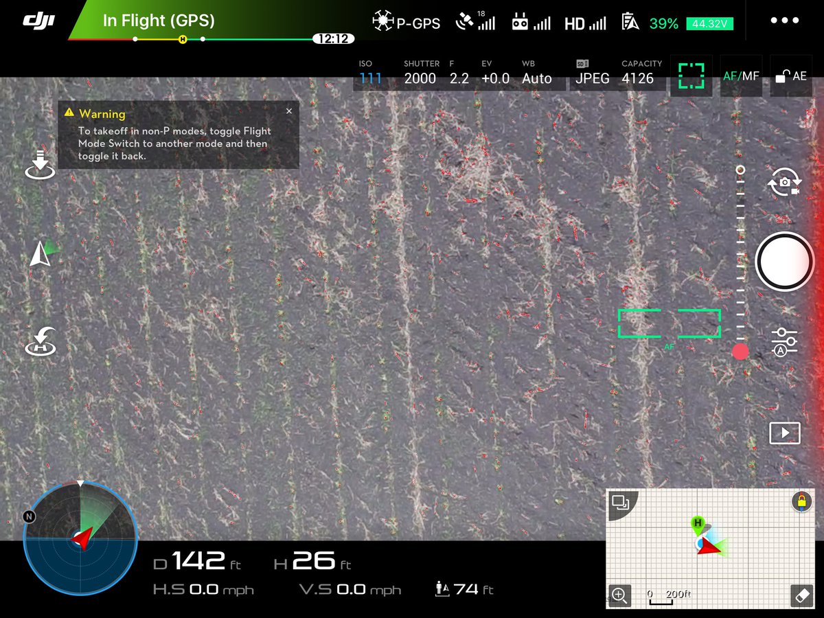 CrystalCoTyler's tweet photo. We went out and put our drone (code name: “Dorothy”) to work today! Dorothy is a HUGE asset to the company preventing loss during storage, and has many up and coming uses in Ag that show great potential. @DanCVagle @CrystalCoAustin #standcounts #sugar https://t.co/fi2JDautDc