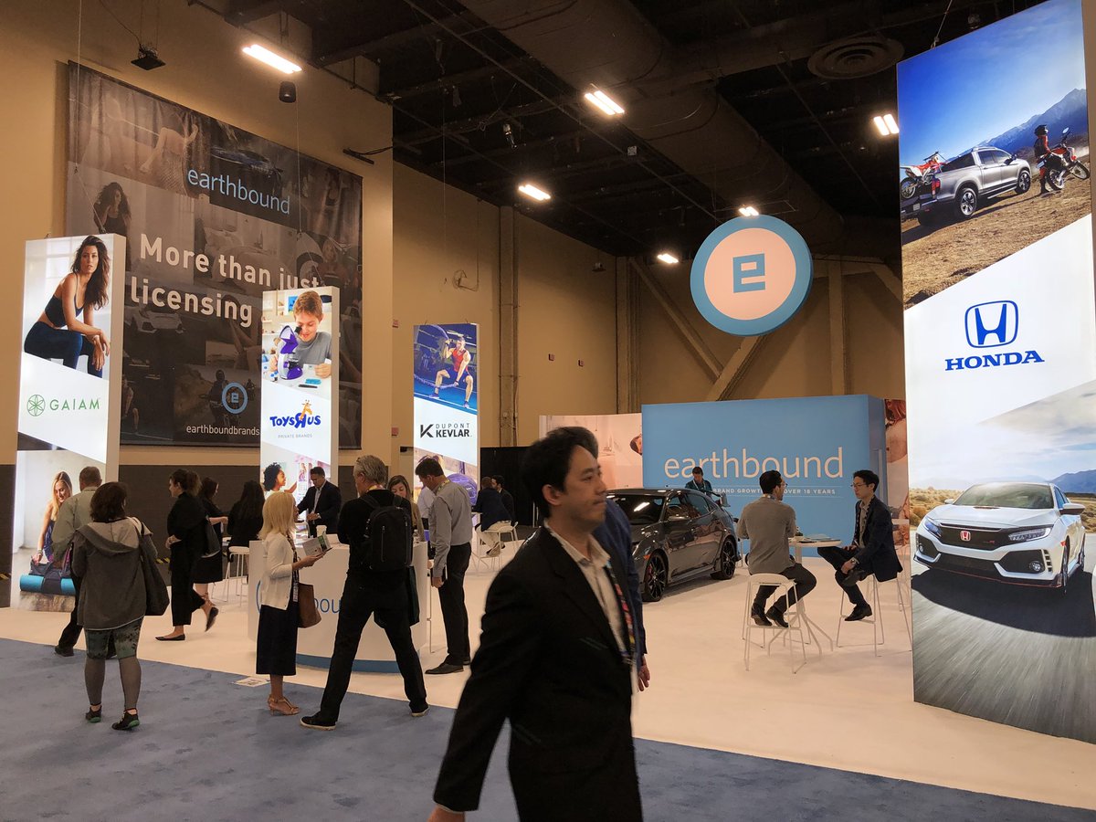 EBbrands's tweet photo. Day 2 at the @licensingexpo! Come visit us at Booth J140 https://t.co/077Pds8bwl