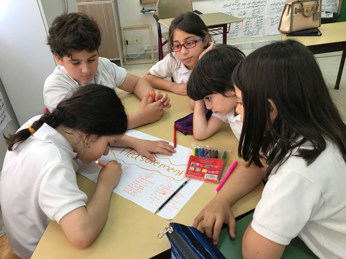 RHHS_Elementary's tweet photo. BE3C learners webbing what they know about measurement #prior_knowledge https://t.co/OLVtf84x3u