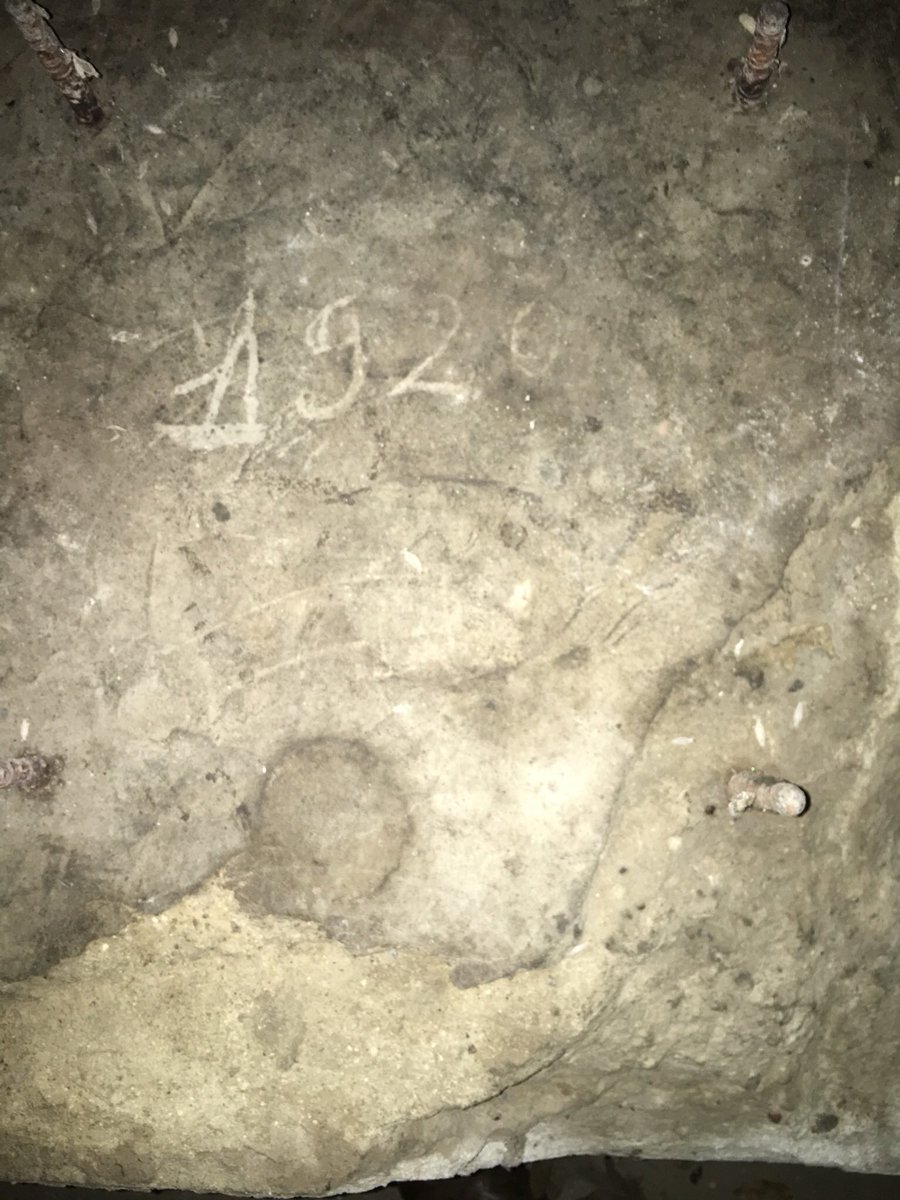 TONERhm's tweet photo. What an awesome find! In Austin County, discovered this millstone date 1920.
#TONERhomematters #houstonconstruction #houston #houstonhome #houstonrealestate #houston #buildingforensics #forensics #houstonbuilder #houstoncustomhomes #homewalkthrough #millstone #austincounty https://t.co/PLlU9rZW8U