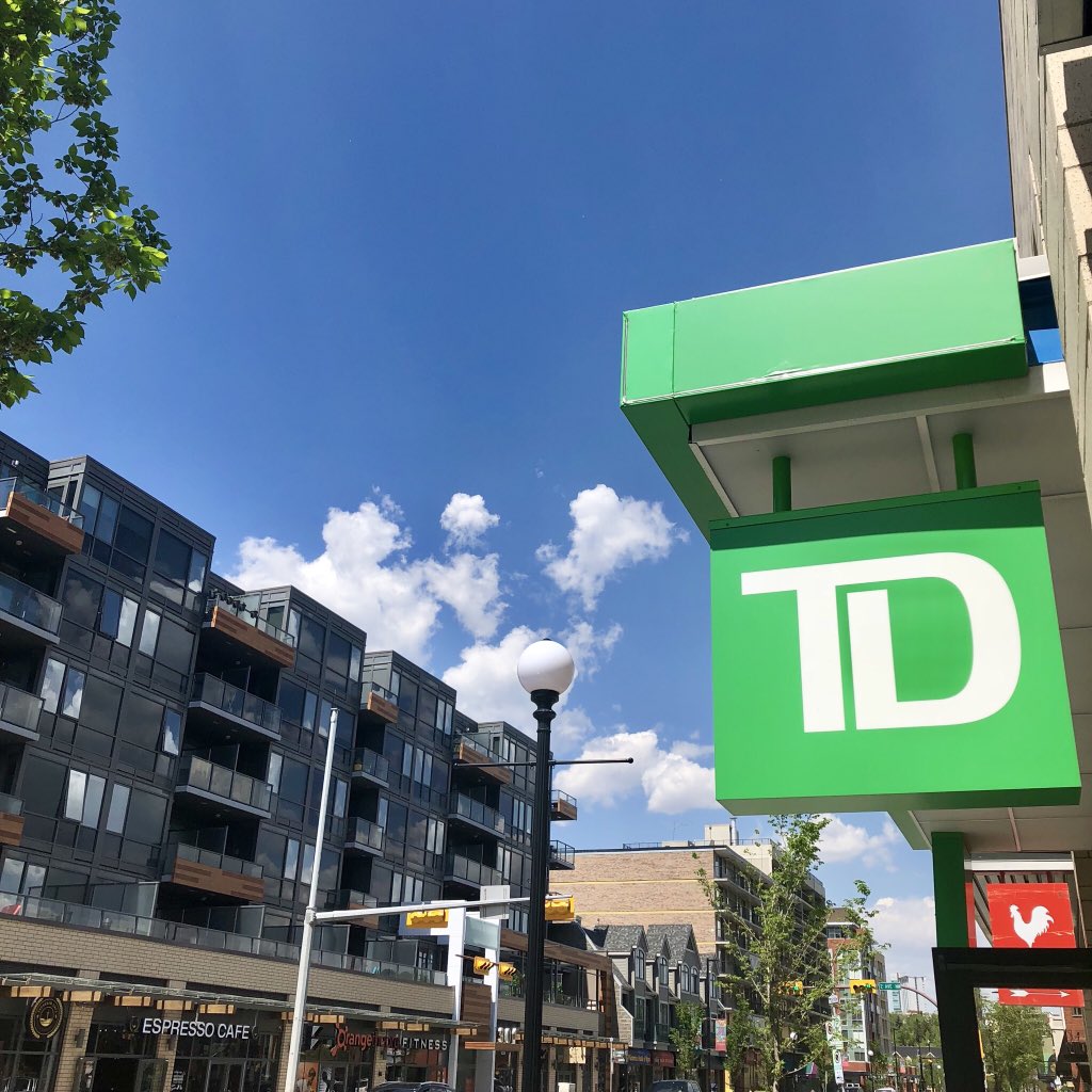 It’s a beautiful day in the neighbourhood! Come hang out with your friendly #TDKensingtonYYC advisors until 6 pm today! @RussAnderson_TD <a href="/kensingtonYYC/">Kensington Village</a>