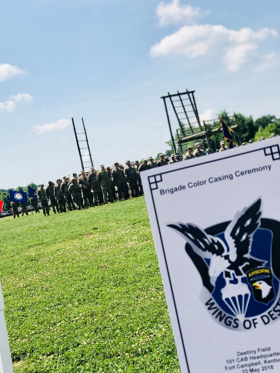 RacersSoftball's tweet photo. Honored to be at @101CAB Color Casing Ceremony today. Humbled to be a part of their support team as they go complete their next mission. Thank you for all you do! #OutThink #OutWill #OutFight https://t.co/z7SdyjOHPb