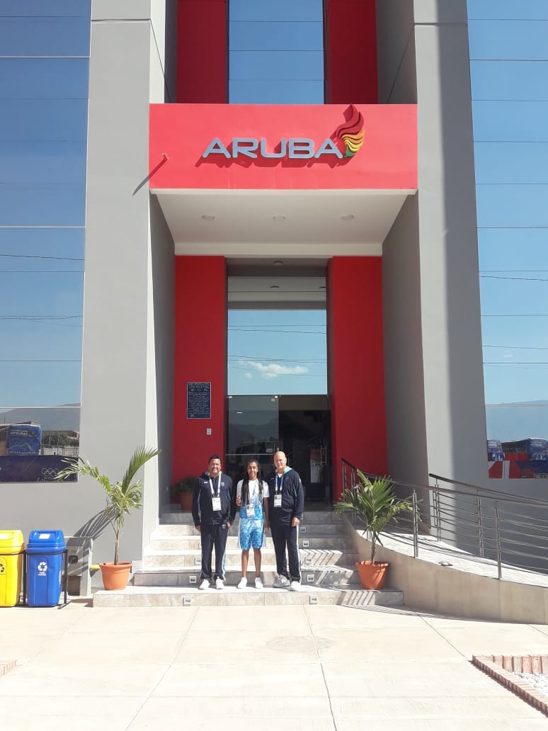 olympicaruba's tweet photo. TeamAruba BMX, Shanayah Howell first athlete to check in at the South American Games Villa @Cochabamba2018 
#teamaruba #aruba #bmx #odesur #cocha2018 #roadtolima2019 https://t.co/5JKfyDP1ch
