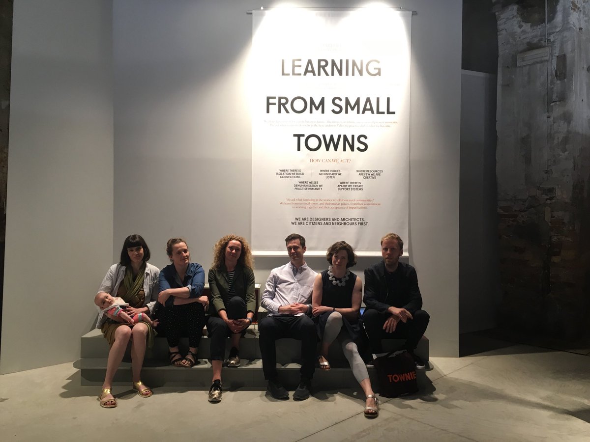 Tired but happy. The seven Free Marketeers. Great conversations with the press today. See you at the launch tomorrow. #labiennalearchitettura <a href="/freemarket_irl/">Free Market</a> <a href="/culture_ireland/">Culture_Ireland</a> <a href="/artscouncil_ie/">The Arts Council / An Chomhairle Ealaíon</a>