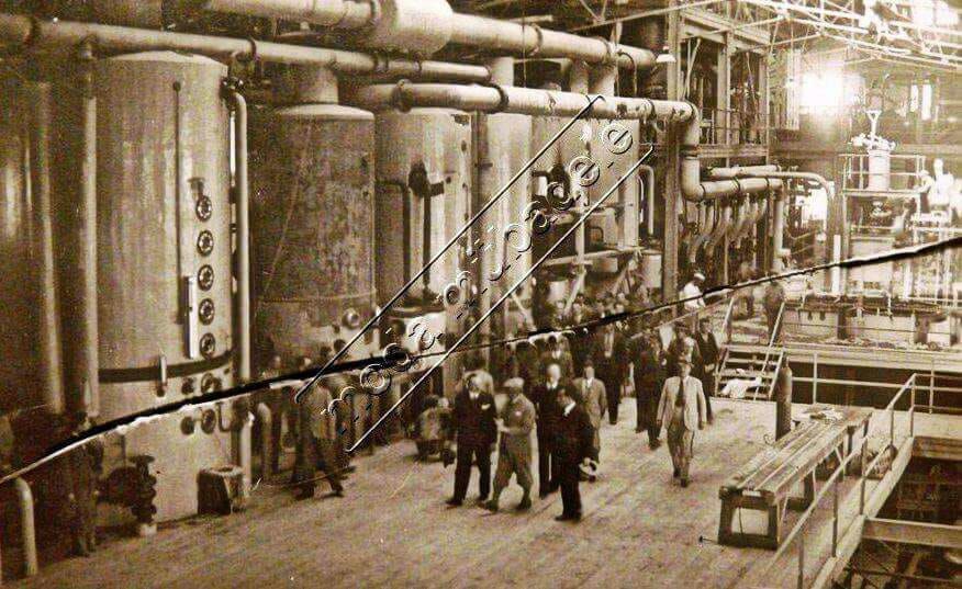 Rahmetli Gazipaşa nın Uşak Şeker fabrikasını ziyareti