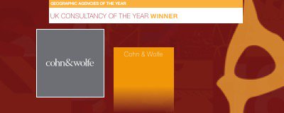 Gold #SABREAwardsEMEA UK Consultancy Of The Year Winner:  <a href="/cohnwolfe/">Cohn & Wolfe</a>
