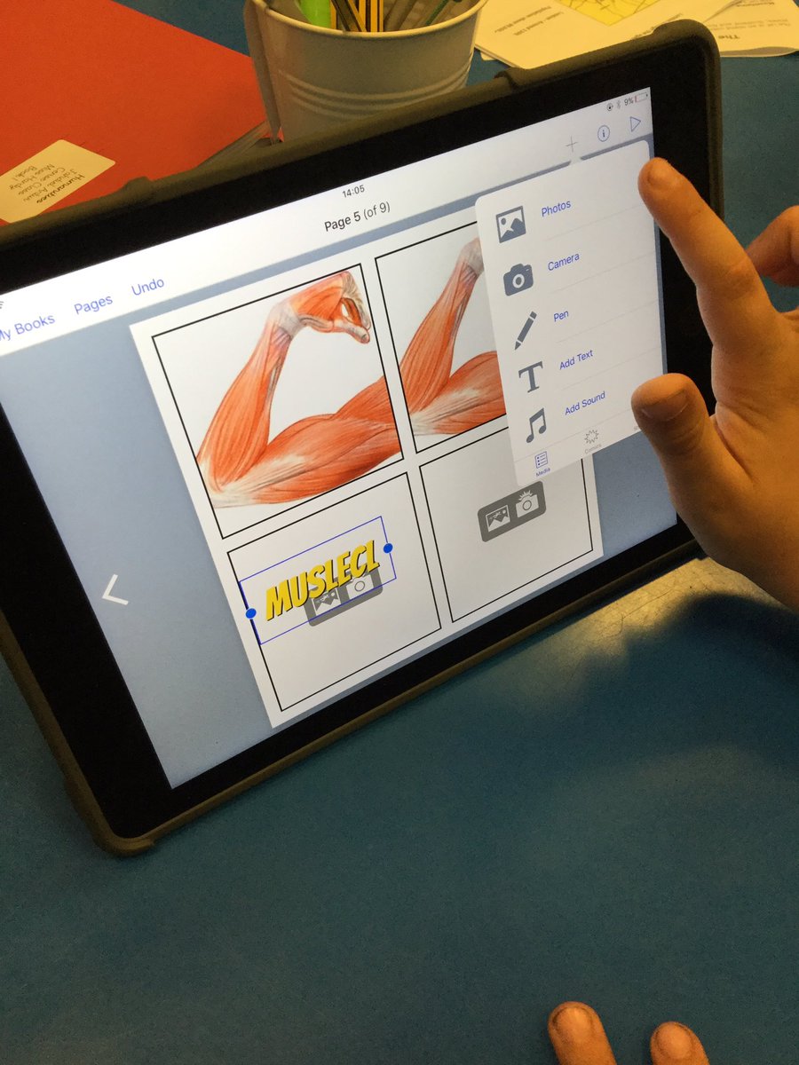 EPSMissMHardy's tweet photo. Y3 were using the apps that we have looked at so far this year to produce information pages about #muscles in Science today. Thanks to a Y3 #iPadexpert for the photos 📸! 👍🏼#edtech #crosscurricular #superlearners 🌟👍🏼😊@Gaynor_Spence @Eastfield_EN3 @EPSChrsTheo https://t.co/VZ2z2OlHq1