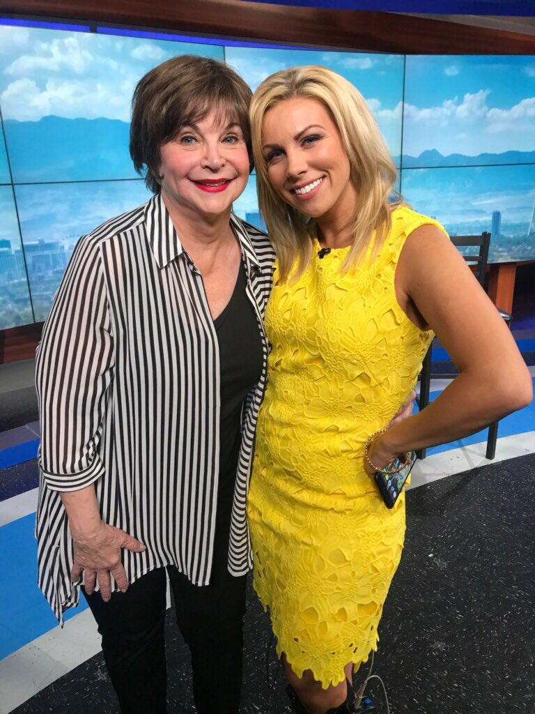 ChloeKoast's tweet image. Cindy Williams from the popular show Laverne &amp;amp; Shirley is such a doll! She was on-set with us today at noon on @News3LV to promote Menopause The Musical in Las Vegas! LOVE her! 💕 Check out the show... more info at menopausethemusical.com @menomusical @Cindy_Williams1