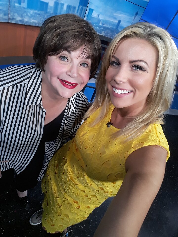 ChloeKoast's tweet image. Cindy Williams from the popular show Laverne &amp;amp; Shirley is such a doll! She was on-set with us today at noon on @News3LV to promote Menopause The Musical in Las Vegas! LOVE her! 💕 Check out the show... more info at menopausethemusical.com @menomusical @Cindy_Williams1