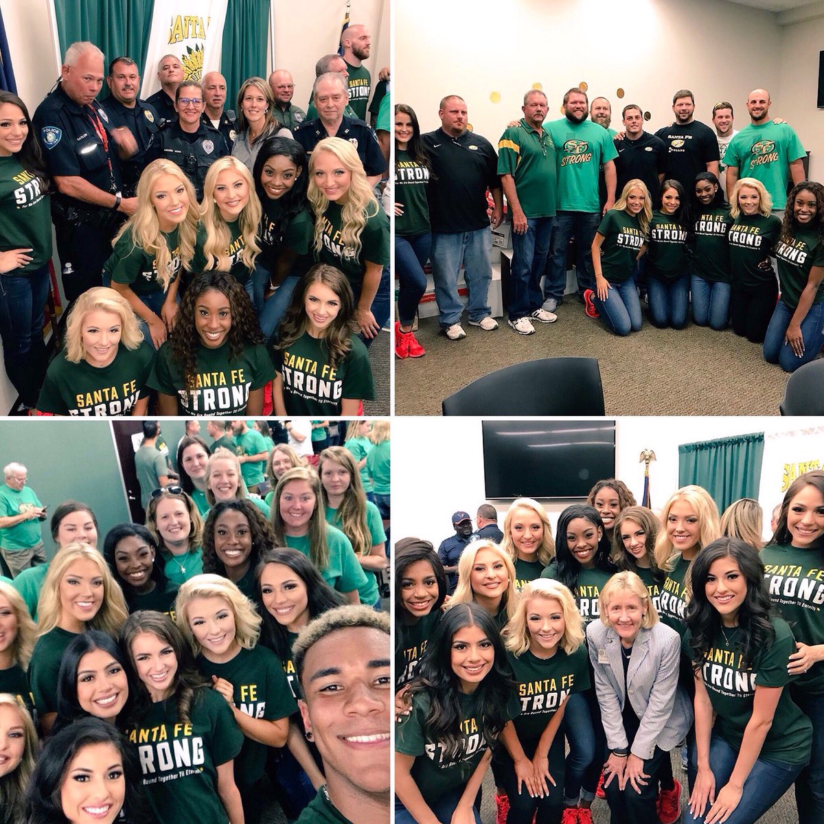 TexansCheer's tweet photo. Back in the community of #SantaFe Texas today with #Texans players &amp; staff trying to uplift as many people as we can.
Again we say THANK YOU for having us❣️

#SantaFeStrong💪🏼
#TexansCare
#HTCInTheCommunity❤️
@HTC_Speaker🔊 https://t.co/iuSroSzrK5