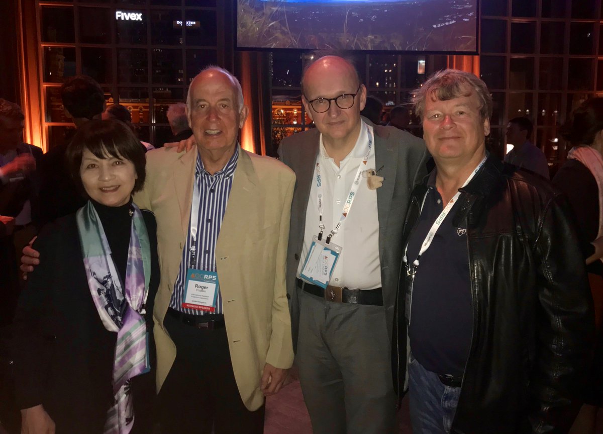 Check out Kevin Nelson, Future VP for IRPA 2024 in Orlando with Roger Coates, Hiroko Yoshida, and Bernard Le Guen at the Welcome Meeting for AOCRP5 in Melboune!
