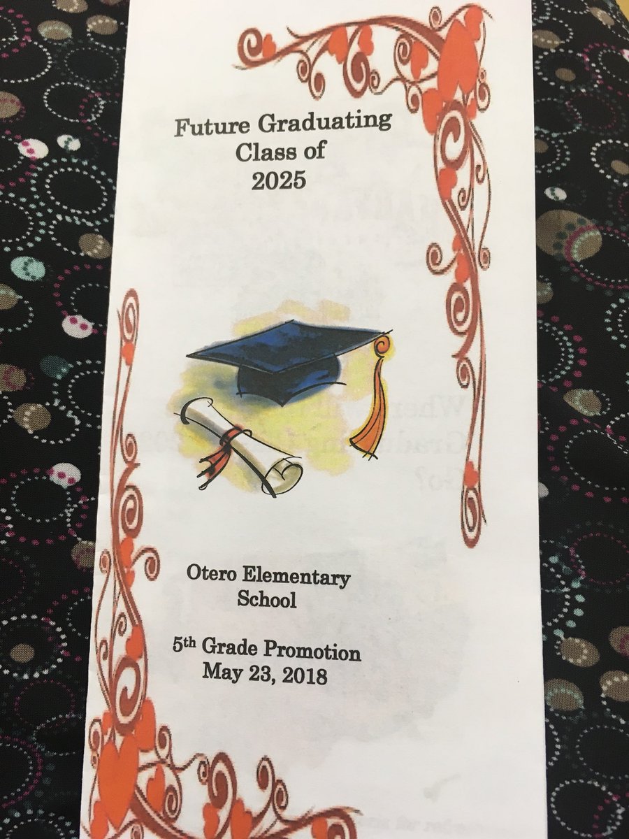 HSD2_SL's tweet photo. Otero Elementary School’s Fifth grade promotion!! https://t.co/Bj5Mg5vYPQ