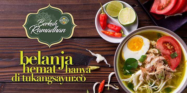 Belanja sayur, buah dan kebutuhan dapur sekarang bisa dari smartphone.. ^_^ m.facebook.com/story.php?stor… #tukangsayurco #PesonaRamadanTahun2018 #HariKebangkitanNasional #PesonaAsianGames2018 #TarawihInstagramable #RamadhanDiHati