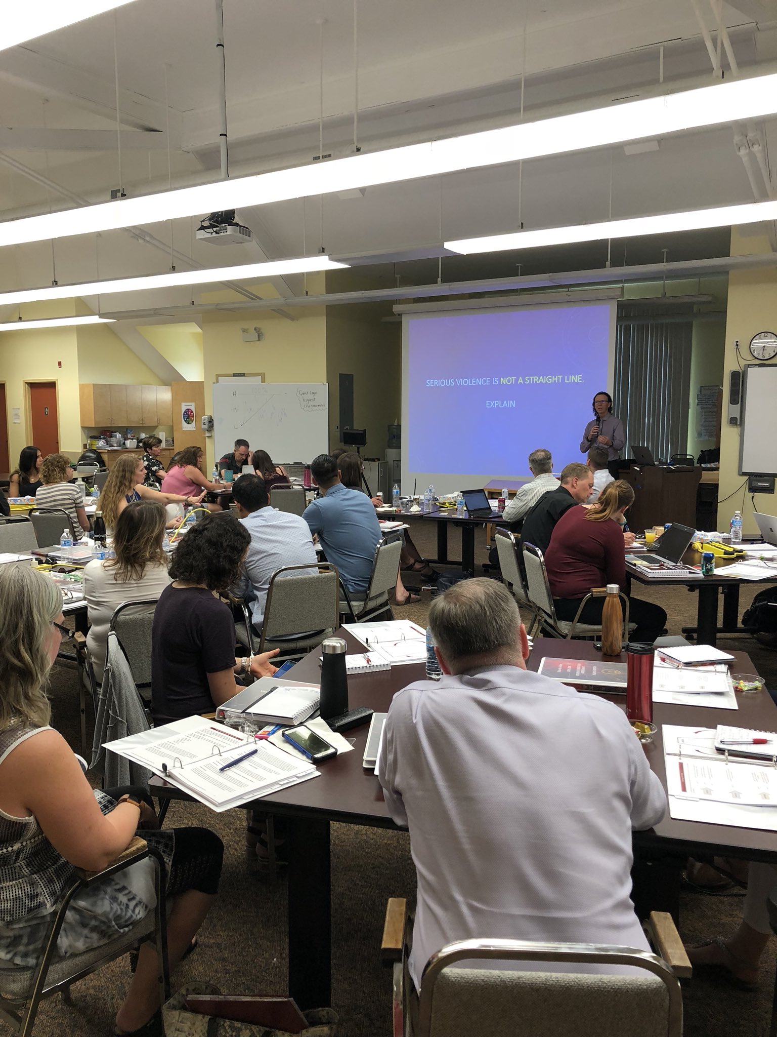 Canadian Centre for Threat Assessment on Twitter "A full room for