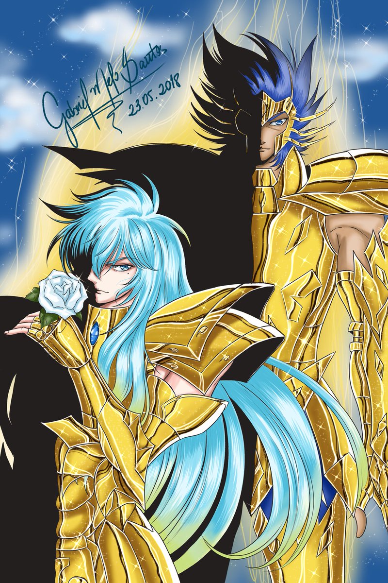 gabrielsotalia's tweet image. #Aphrodite and #DeathMask
#Afrodite e #MáscaradaMorte 
#saintseiya #cavaleirosdozodiaco #goldsaint #pisces #cancer #digitalart #fanart #ipadpro @seiya_offcial @teshi_kuro413 @taizen_ss_br @NishiiTerumi @cmk_k @meguzou1303 @AlbieroMarcoArt