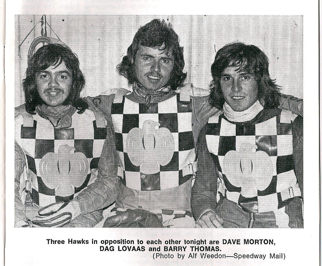 UprightSpeedway's tweet photo. Morton, Lovaas & Thommo. Quite a few of you got all 3. 1st was @jc5415 I think I scanned it from a Superama programme #NotSureThough https://t.co/ugJuOF6VFU