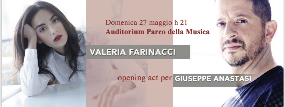 valefarinacci's tweet image. Domenica @AuditoriumPdM con @Peppeanastas 🌈🎼🌈