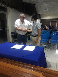 ADEZN01's tweet image. Viernes 18 de Mayo, 2018. Firma de Convenio  
MARCO DE COOPERACIÓN ENTRE EL COLEGIO DE INGENIEROS AGRONOMOS DE COSTA RICA y la AGENCIA PARA EL DESARROLLO DE LA ZONA NORTE (ADEZN)