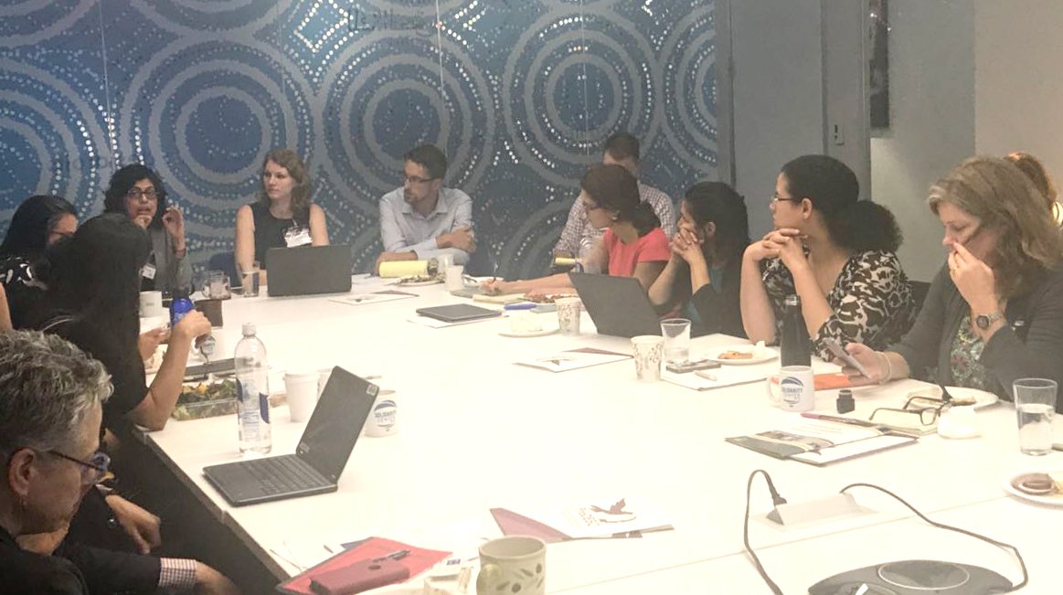 ProDESC's tweet photo. Alejandra Ancheita, Marion Krumkalns and Elena Villafuerte present the updates of the #ProgramaRADAR for our allies and partners in the United States.
#HumanRigths
@SolidarityCntr @STPS_mx @SRE_mx @empleogob_mx @splcenter
@FairFoodProgram @JusticeInMotion @FarmwrkrJustice https://t.co/tw1WnLGftX