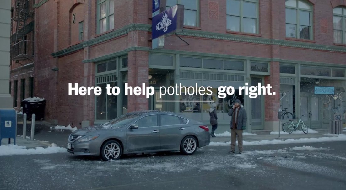 comma_music's tweet photo. Check out our featured spot this month: @StateFarm's #Potholes. @DDB_Worldwide https://t.co/dIVUWNU9xZ https://t.co/luKzkKAcyS