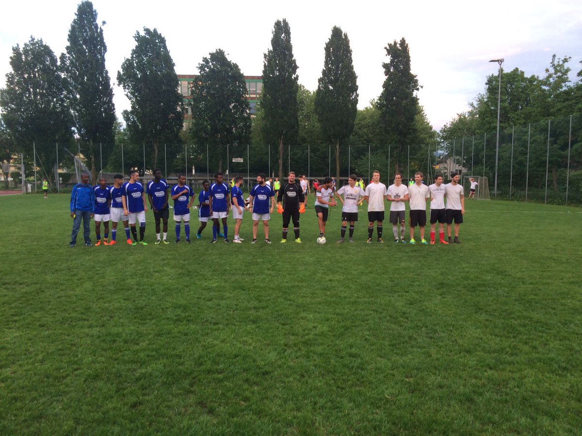 G2015_FHNW's tweet photo. We are the Champions!!!  Third and last try.We take the challenge and win the Grümpi 2018. Thanks to our supporters https://t.co/HTe3jzq3OC