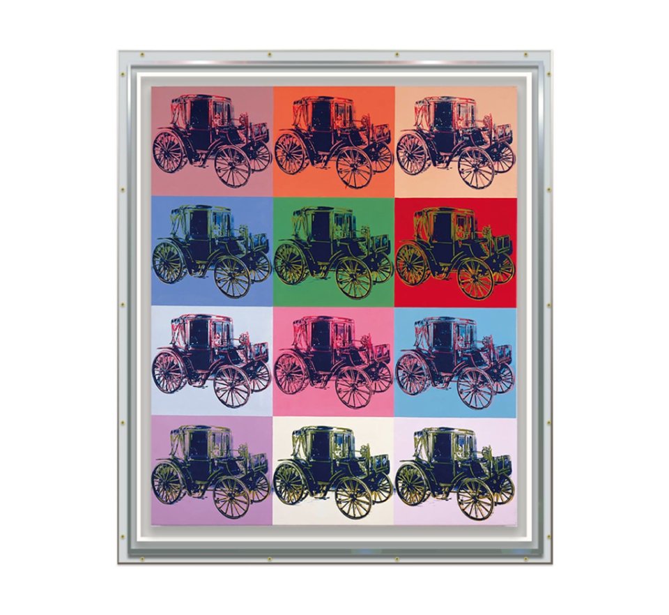 truvueglazing's tweet image. When you’re reflecting on a Warhol, there should be no reflections. #truvue #antireflective #warhol #andywarhol #framing #customframing #modelt #frameshop #artframing #modernart