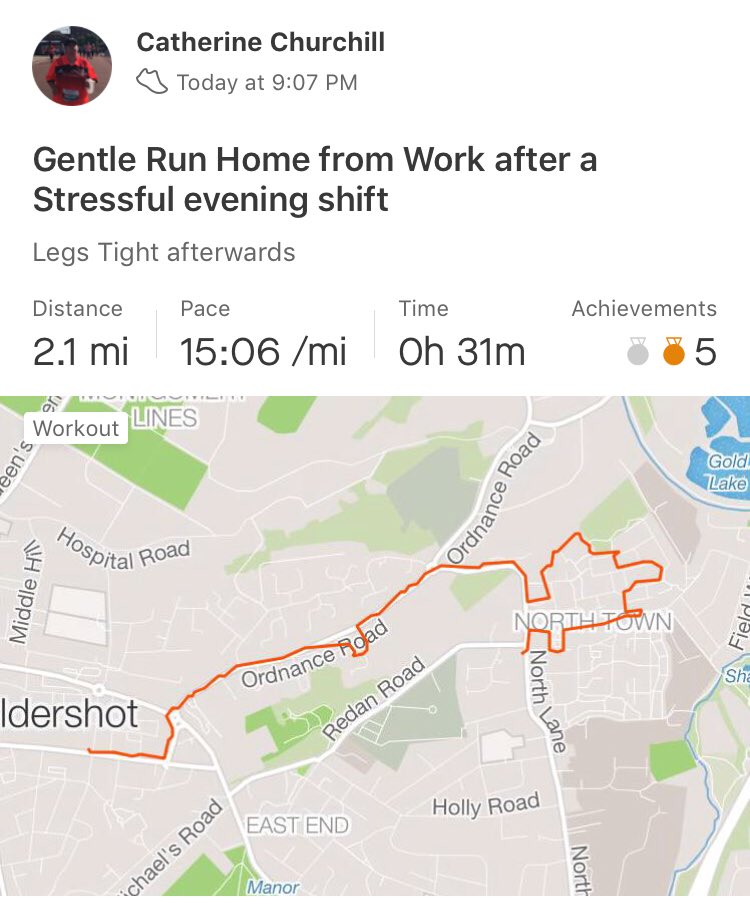 ScotsRanger82's tweet image. My Turn! A Gentle Run Home from work after a long evening shift! Legs Tight but worth it! 
@SarahJSpall ?? what am i doing?!? 

#MercerActive #NuttyRunner #RunningEarper