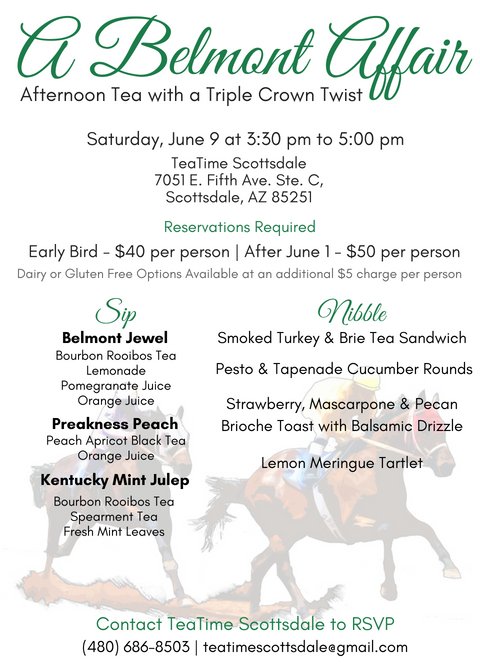 TeaTimeAZ's tweet image. Afternoon Tea with a Triple Crown Twist - mailchi.mp/ec53dae18f4a/a…