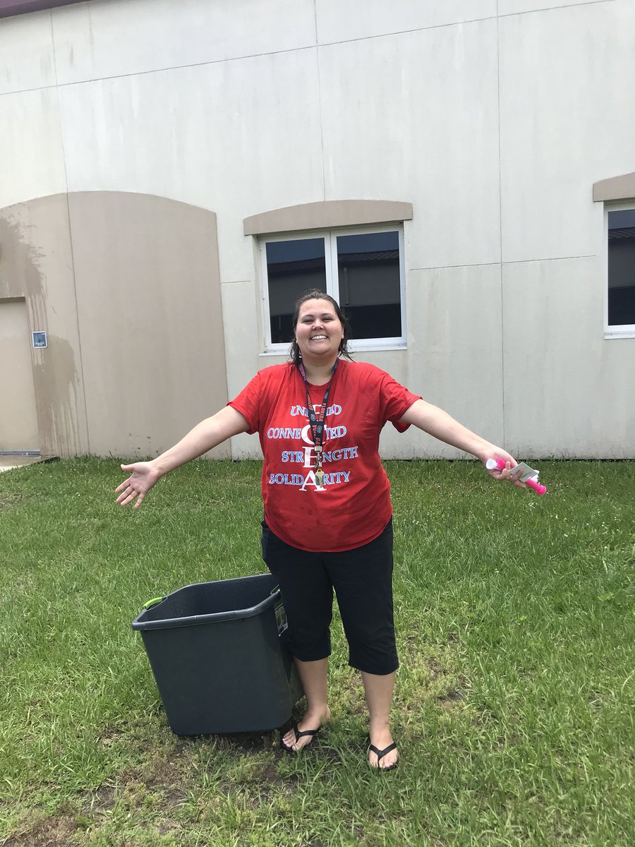 CDisken's tweet photo. Throw a water balloon at your ELA teacher day. #traditions #annualevent https://t.co/7HPilBcCp4