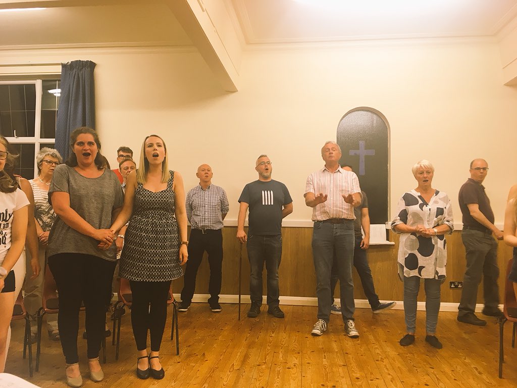 “When you walk through a storm keep your chin up high” What a wonderful finale and a beautiful show <a href="/_TrinityPlayers/">Trinity Players</a> have on their hands! Book your tickets!! #LMTLive