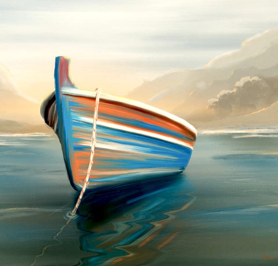 Fishing #Boat #Painting Are you CURIOUS? goo.gl/rEAKdE   
#art #contemporaryart #artwork #design #artist #instaart #arte #fineart #modernart #contemporary #artoftheday #interiordesign #interior #BeachHouse   #decoration #creative #homedecor #paintings #Lake #boating