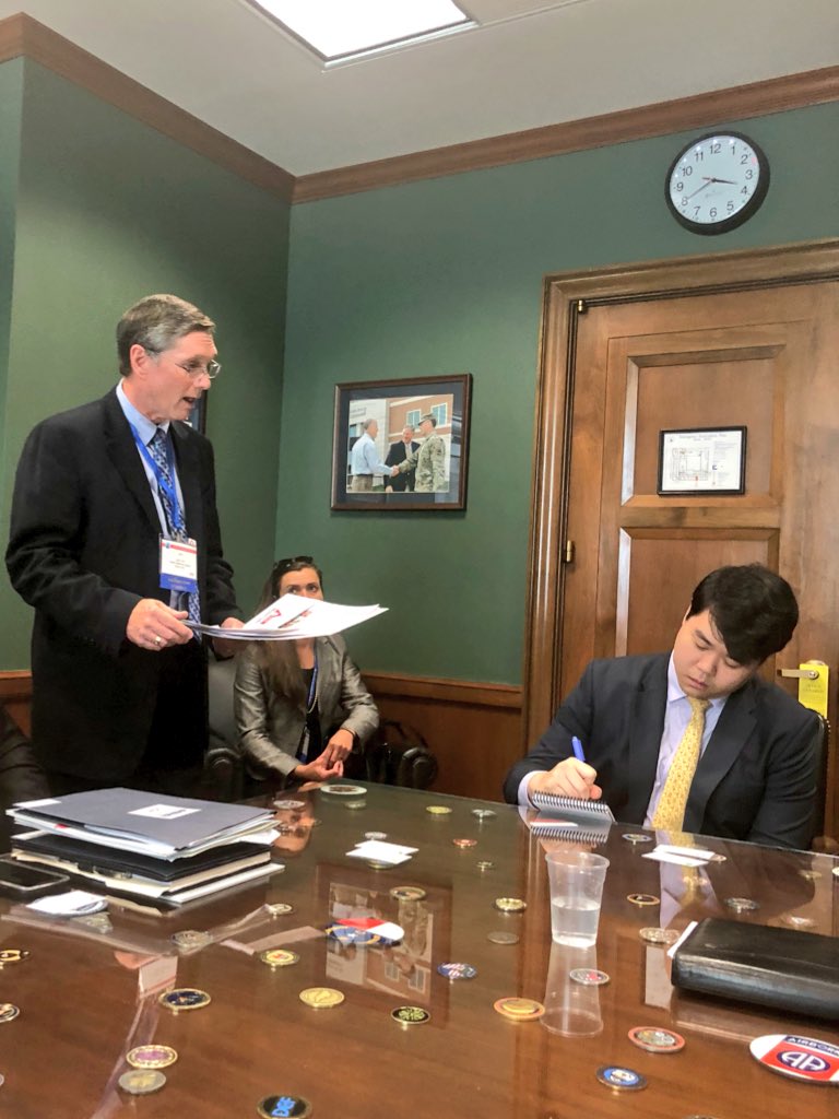 North Carolina delegates met with legislators to make the case for rural relief and better reimbursement policy. <a href="/WilliardLaura/">Laura Williard</a> joined their team on the Hill.