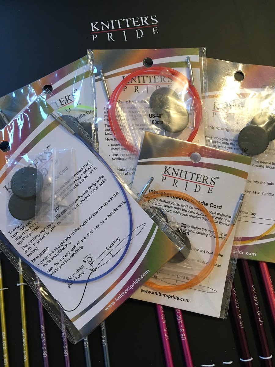 tyses's tweet photo. My extra @knitterpride interchangeable needle chords are here. If you knit, this company’s products are a MUST have. Absolutely in love. #knitting #knittingaddiction #knittingobsession #maleknitter #knitterspride #knittingtools #knittingmusthave #lovethiscompany https://t.co/wZFds4JuoH