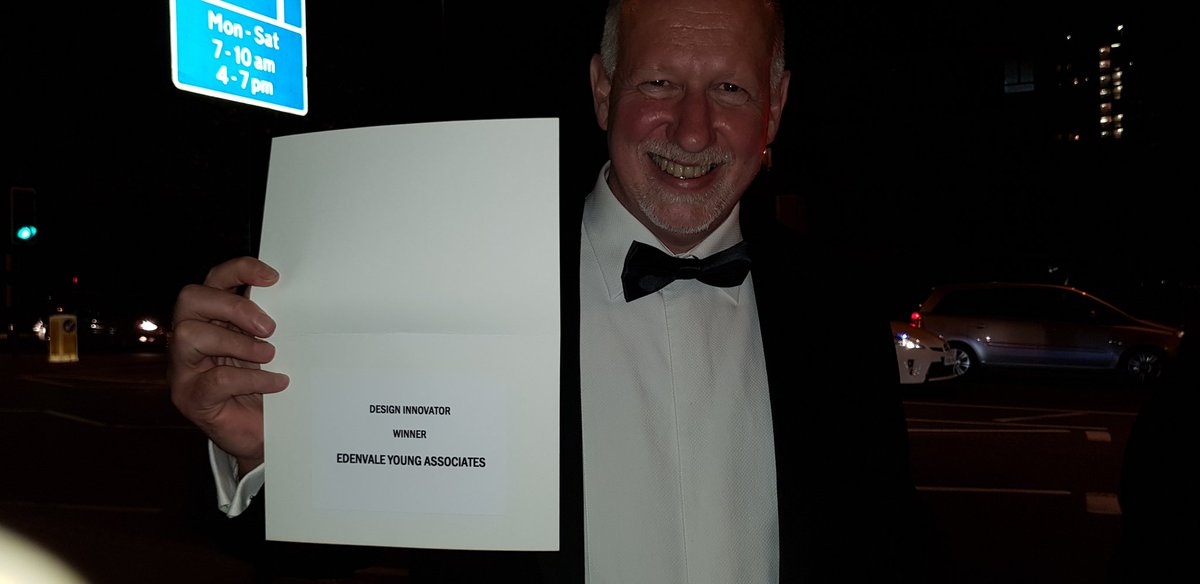 EdenvaleYoung's tweet photo. NCE100 we won! EVY. Whoa. We won the design innovators award. FANTASTIC https://t.co/o4HY4jtSmi