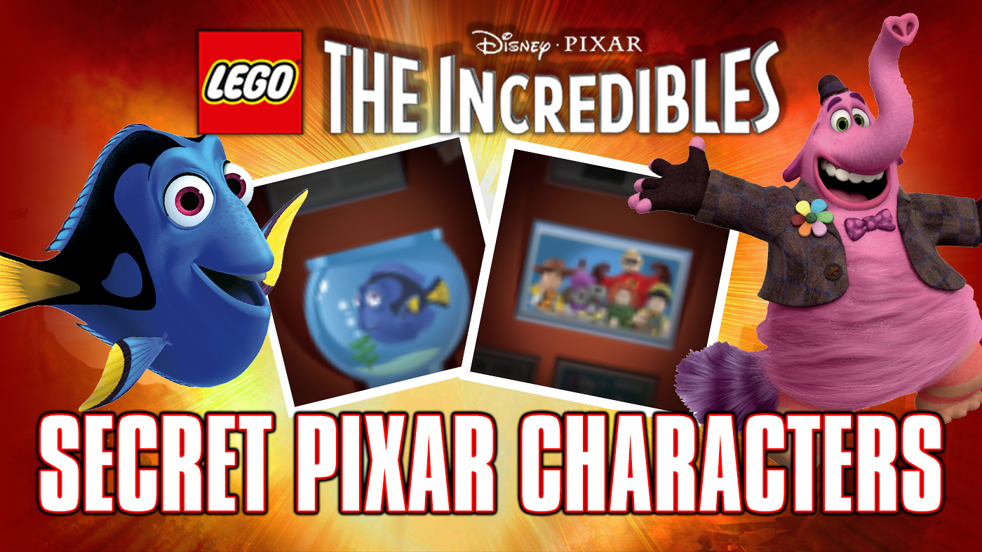 lego the incredibles pixar characters