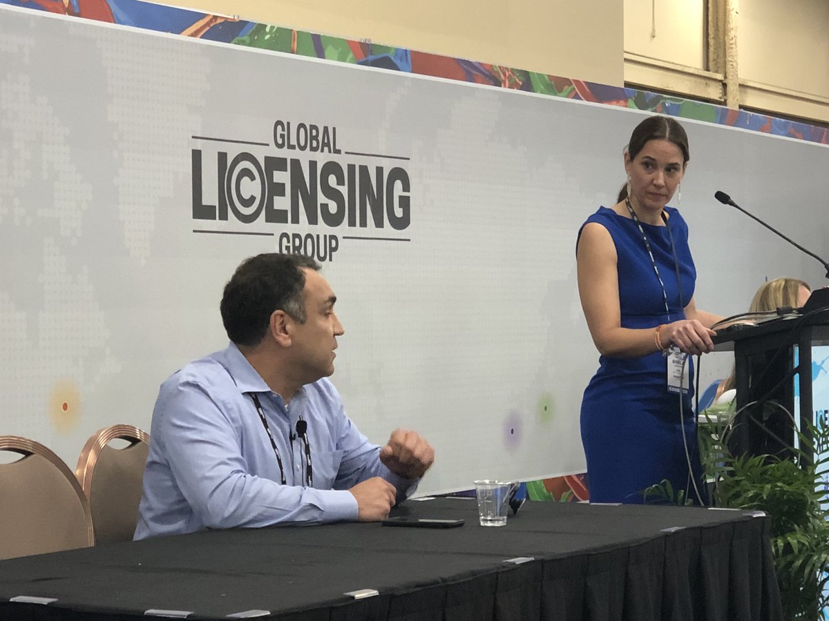 Licensing_Intl's tweet photo. #LIVE now on the show floor of @licensingexpo! #licensinguniversity session “International Market Panel” with our very own Gisela Abrams #licensing #international #education https://t.co/7Jq9X4YMXp