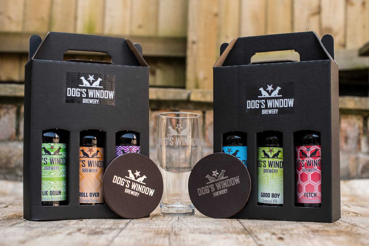 dogswindow's tweet photo. New gift packs, coasters and glasses. Check out our Facebook or get in touch for more details. https://t.co/tbMsljJzDL

#dogswindow #craftbeer https://t.co/yq5UJRI2Js