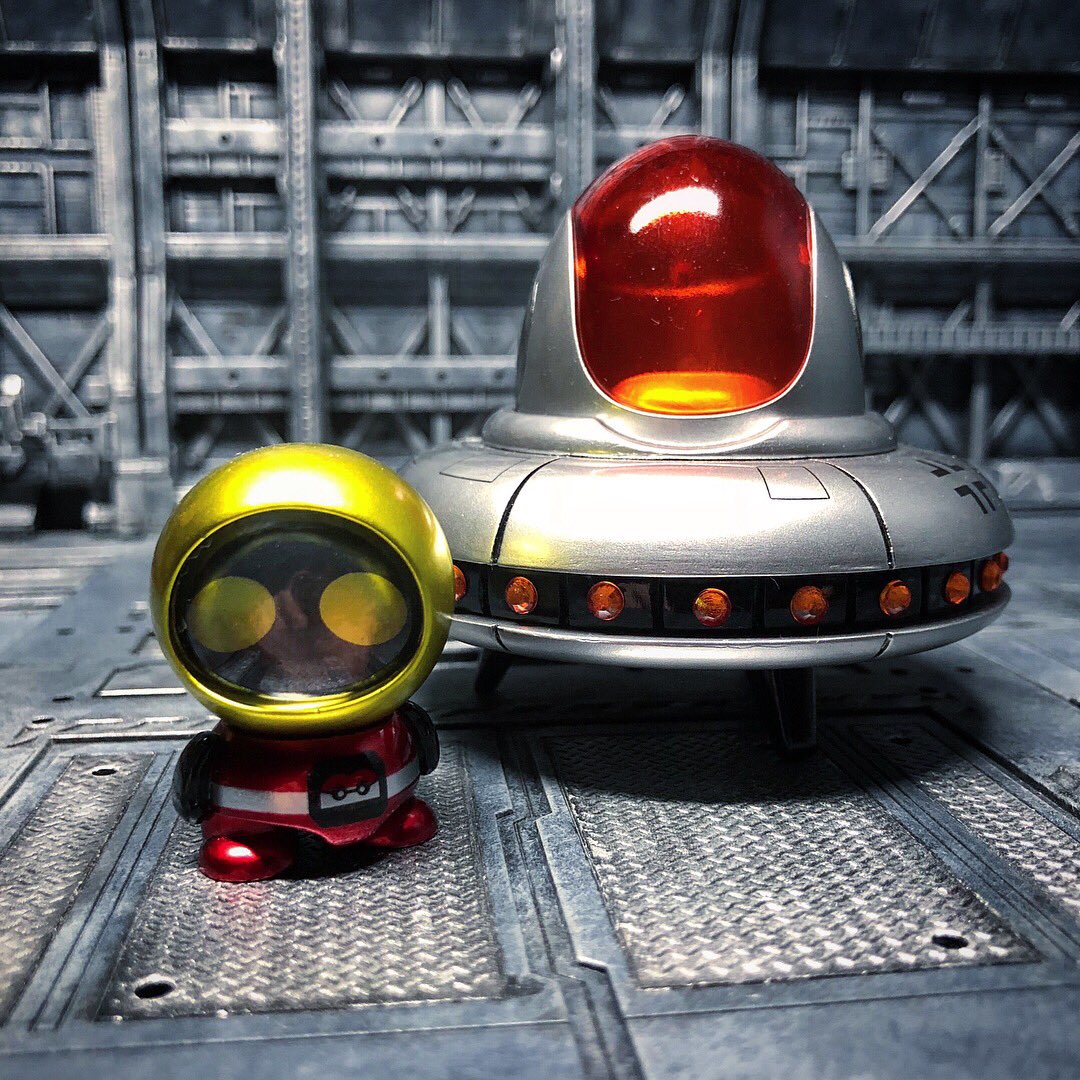 chogokinjawa's tweet photo. Done! Mecha Tamago Series #5 UFO-type and Kimi Borg 1 by Ib Studio
#ibstudio #mechatamago #UFO #flyingsaucer #kimiborg #resinkit #wf2018w #airbrush #iwata #alcladII #AKinteractive #XtremeMetal #toyphotography #chogokinjawa https://t.co/G3T6SK9YiH