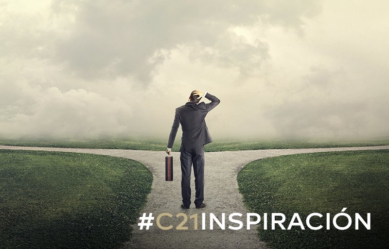 C21Espanol's tweet photo. #Inspiración El futuro depende de lo que decidas hoy. Escoge el mejor camino, únete a #C21. https://t.co/8zRuWijCkJ https://t.co/WkozY7qXd3