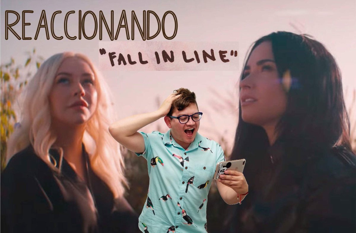 ledcardenas's tweet photo. ✨NUEVO VÍDEO ✨ Reacción a #FallInLine de @xtina y @ddlovato ¡Espero les guste! #XtinaDemiFallInLine
👉🏻 https://t.co/VgsU8yJgcc https://t.co/oR4oOriVjl