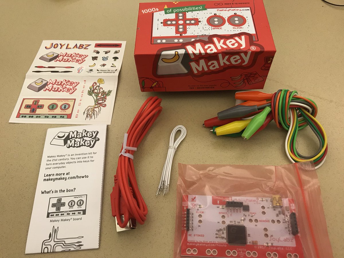 i_teach_K's tweet image. Not expensive but so open ended! I want to play more with this!!! #csesd112  #makeymakey
