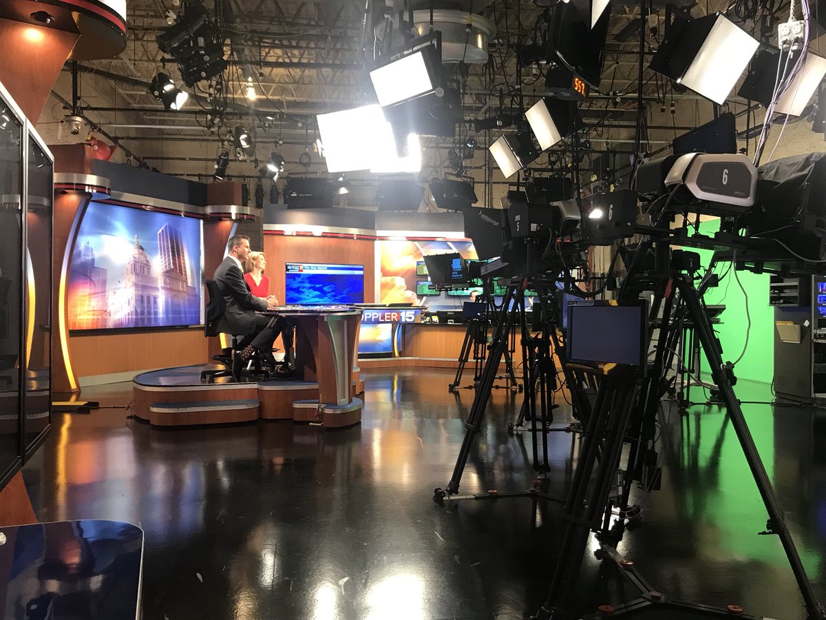 In studio watch party for Heather Herron Wane-tv’s last show! Cc. <a href="/CMDarby/">Chris Darby</a> <a href="/Sara_WANE/">Sara Wanek</a> &amp; photog Jeremy