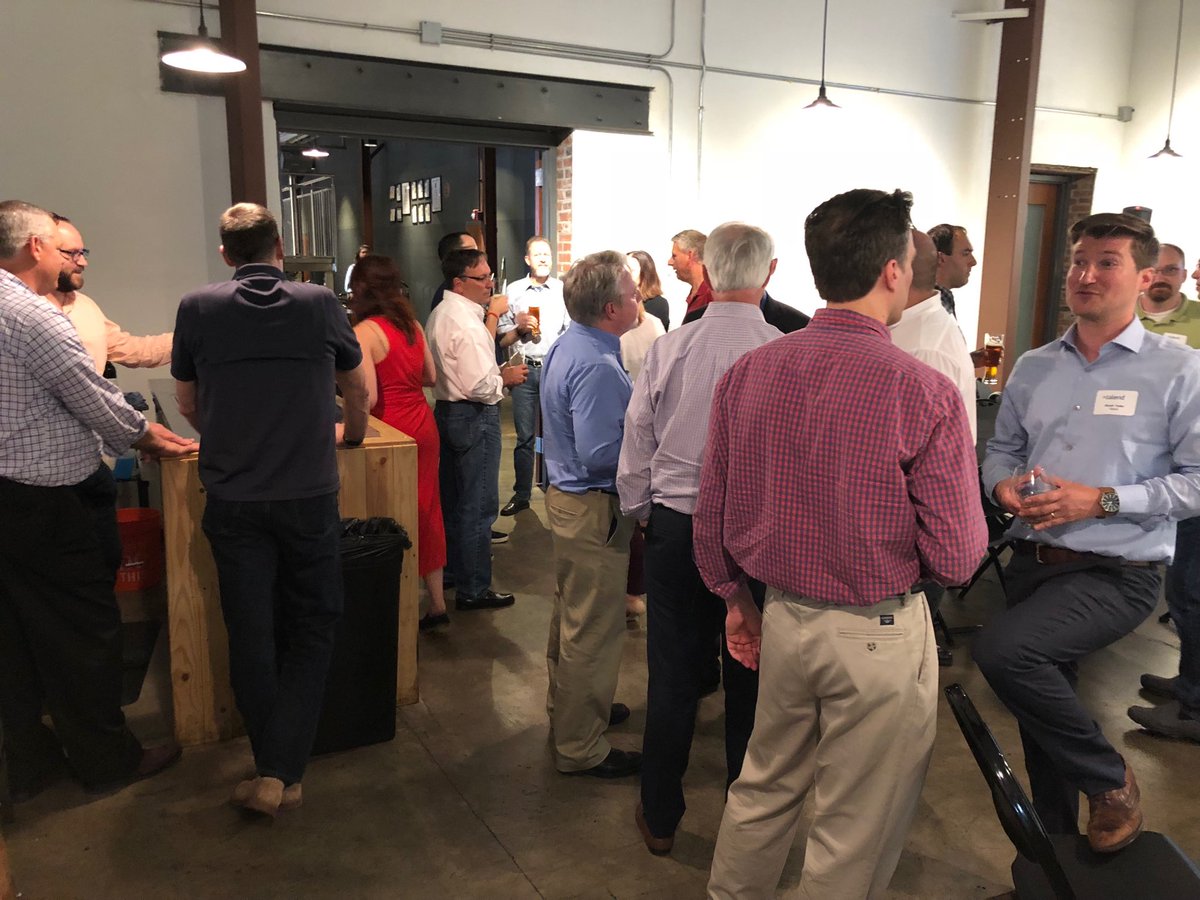 Nick_Piette's tweet photo. When your #craftbeeranddata @talend event opens up early because there’s a line of people waiting. Looking forward to tonight’s conversation. #ML #AI #containers #microservices https://t.co/urzCIfoY1a